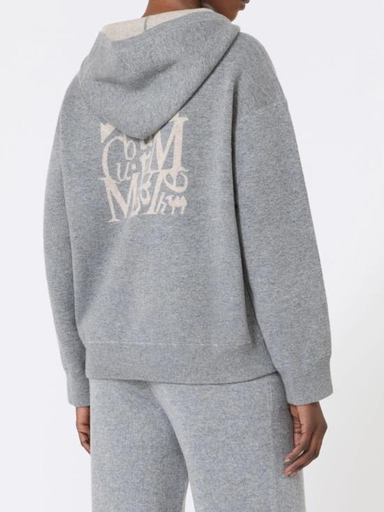 26SS 막스마라 후드 티셔츠 2619341021600 Grey - MAX MARA