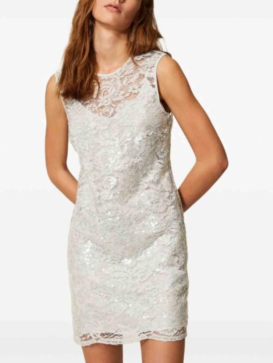 26SS 트윈셋 숏 원피스 261TP263113162 White - TWINSET