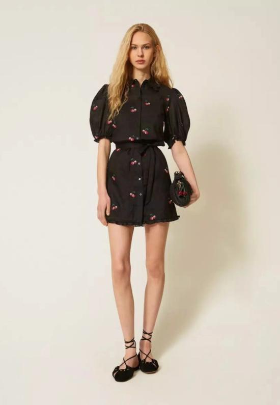 26SS 트윈셋 미디 원피스 261TT242213578 Black - TWINSET