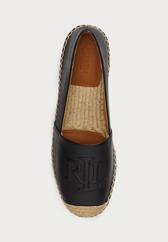 26SS 랄프 로렌 플랫 슈즈 802P04415001 Black - RALPH LAUREN