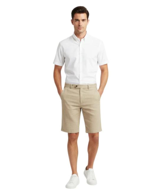 26SS 세인트바쓰 숏팬츠 SEB000101458L Neutrals - MC2 SAINT BARTH