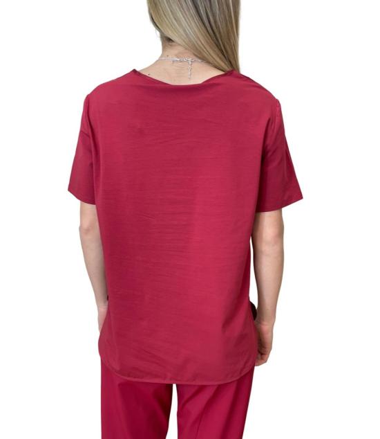 26SS 막스마라 반팔 티셔츠 2616941077600006 Red - MAX MARA