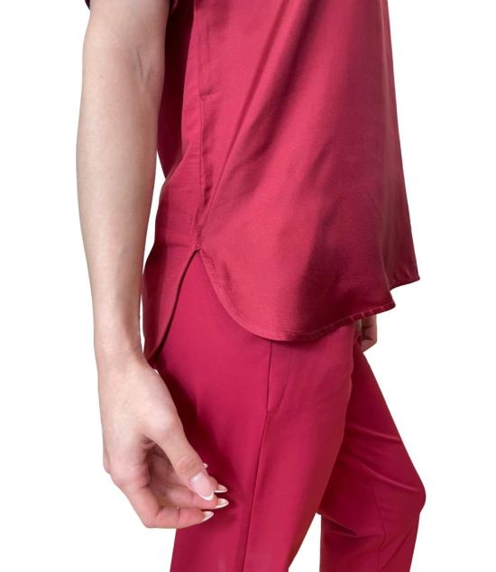 26SS 막스마라 반팔 티셔츠 2616941077600006 Red - MAX MARA