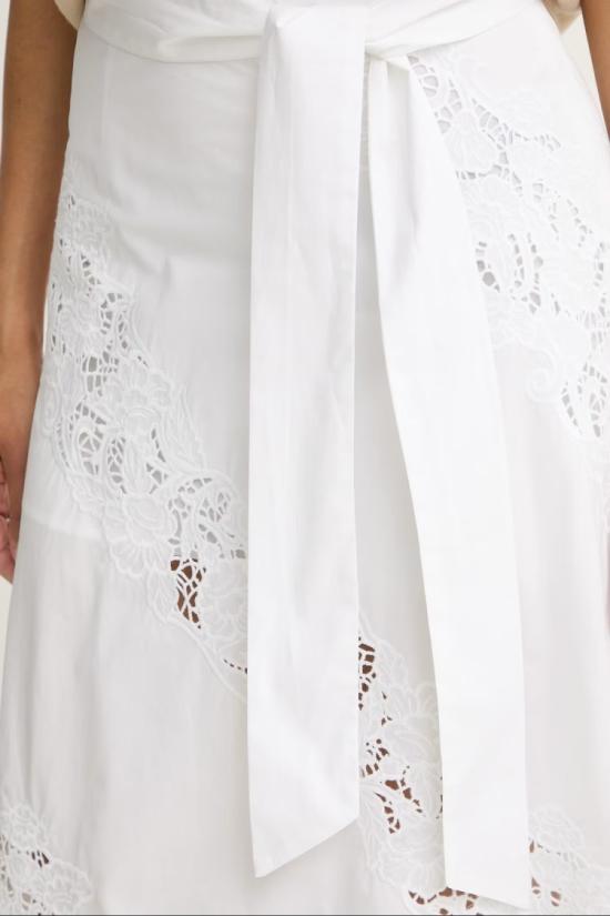 26SS 트윈셋 롱 스커트 261TT203000001 White - TWINSET