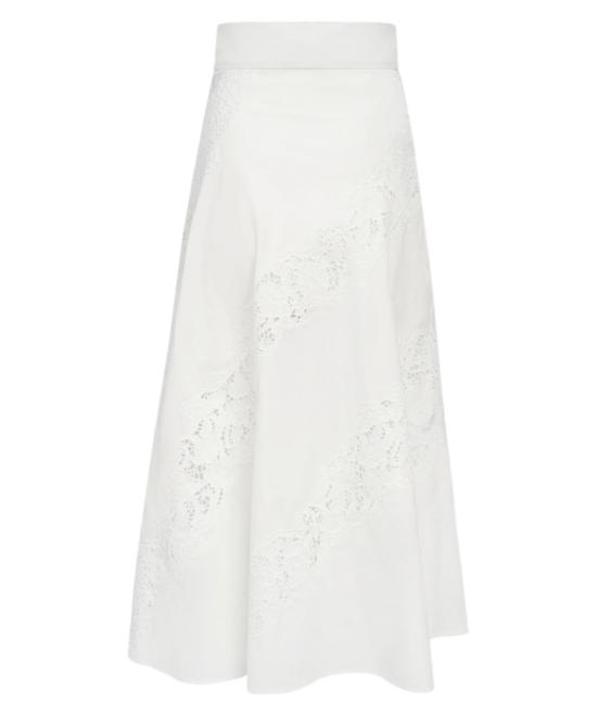 26SS 트윈셋 롱 스커트 261TT203000001 White - TWINSET