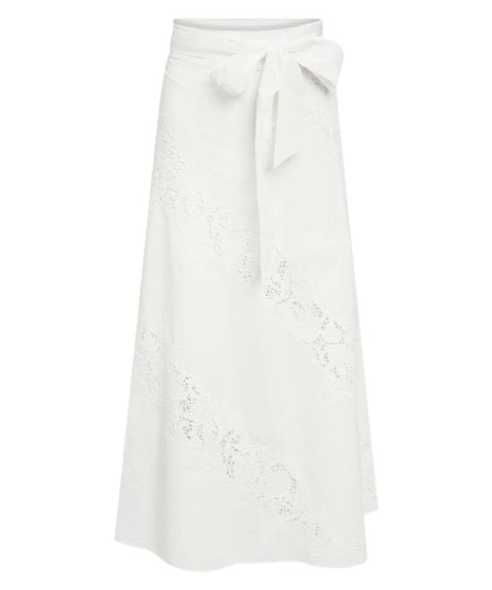 26SS 트윈셋 롱 스커트 261TT203000001 White