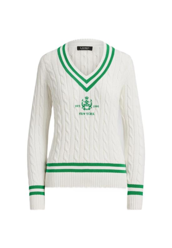 26SS 랄프 로렌 스웨터 200P07026001 White