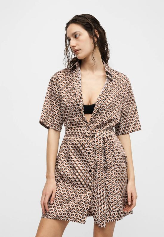 26SS 막스마라 숏 원피스 2616191019600001 Brown - MAX MARA