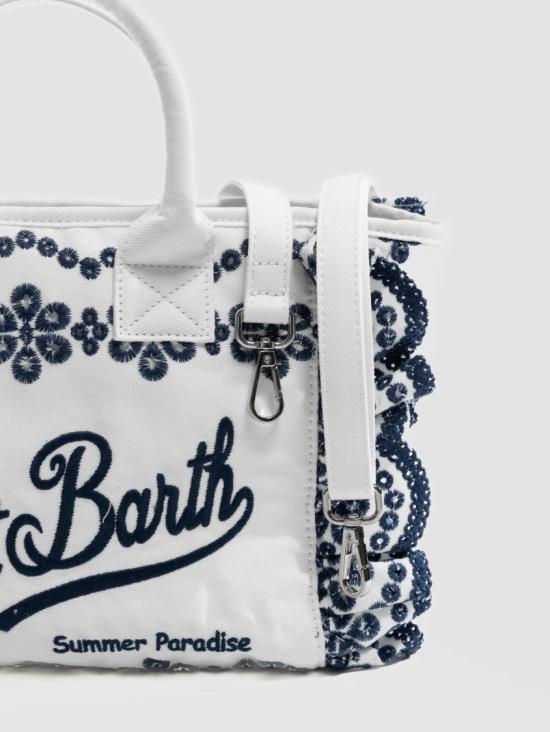 26SS 세인트바쓰 토트백 COL002702534L White - MC2 SAINT BARTH
