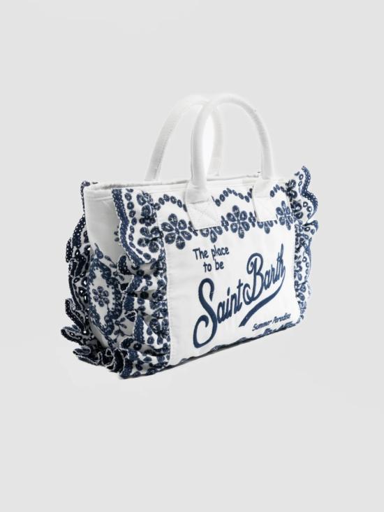 26SS 세인트바쓰 토트백 COL002702534L White - MC2 SAINT BARTH