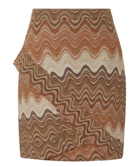 26SS 세인트바쓰 미디 스커트 ANGI00101846L Brown