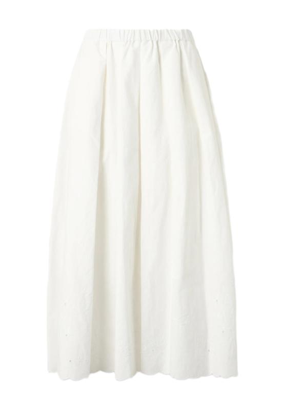 26SS 막스마라 롱 스커트 2615101021600001 White