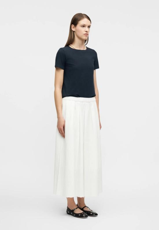 26SS 막스마라 롱 스커트 2615101021600001 White - MAX MARA