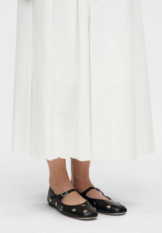 26SS 막스마라 롱 스커트 2615101021600001 White - MAX MARA