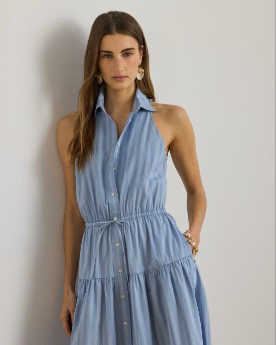 26SS 랄프 로렌 롱 원피스 200P08958001 Blue - RALPH LAUREN