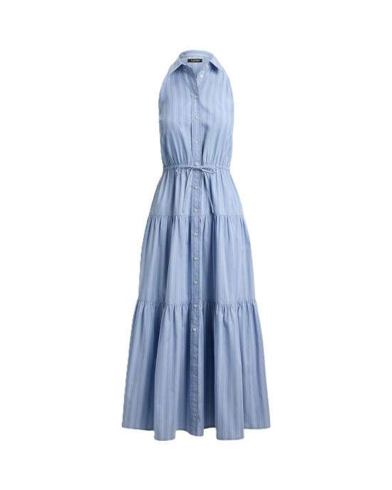 26SS 랄프 로렌 롱 원피스 200P08958001 Blue