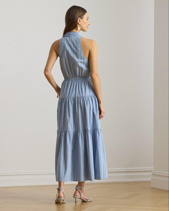 26SS 랄프 로렌 롱 원피스 200P08958001 Blue - RALPH LAUREN