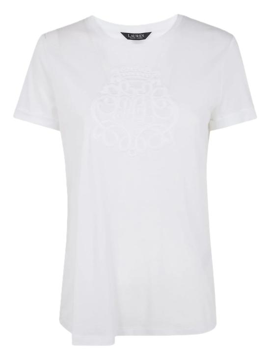 26SS 랄프 로렌 반팔 티셔츠 200P03753001 White