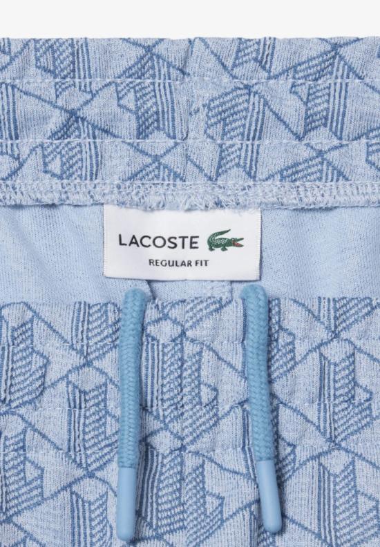 26SS 라코스테 스트레이트 팬츠 XH14401QI Blue - LACOSTE