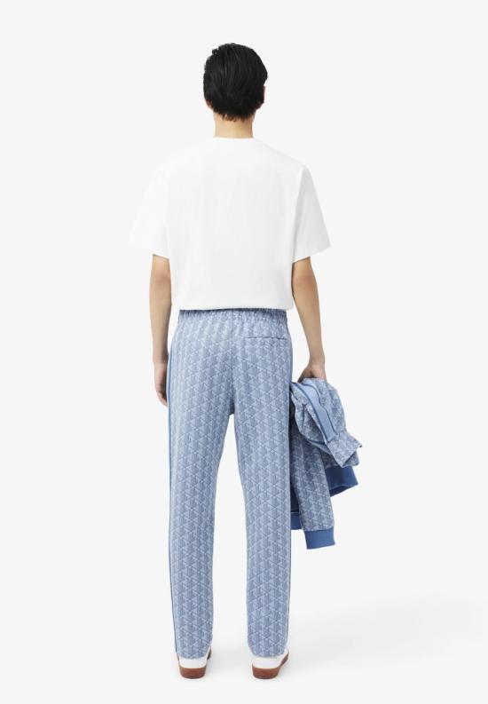 26SS 라코스테 스트레이트 팬츠 XH14401QI Blue - LACOSTE