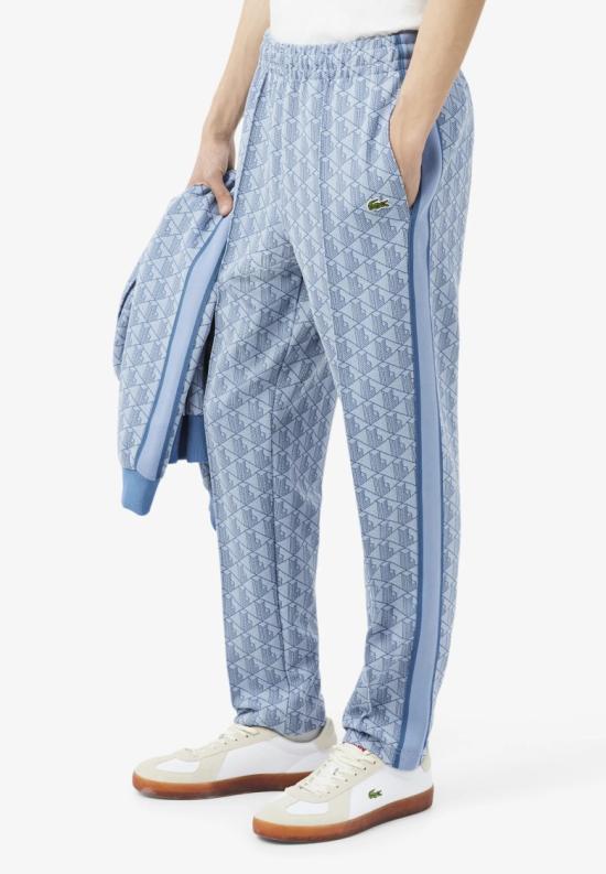 26SS 라코스테 스트레이트 팬츠 XH14401QI Blue - LACOSTE