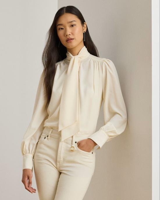 26SS 랄프 로렌 블라우스 200P14083001 Neutrals - RALPH LAUREN