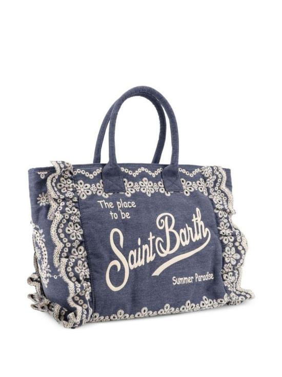 26SS 세인트바쓰 토트백 VANI002900485L Blue - MC2 SAINT BARTH