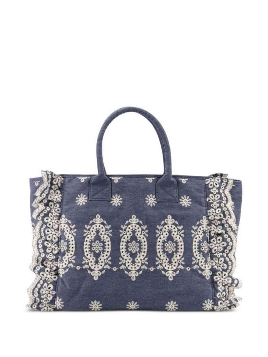 26SS 세인트바쓰 토트백 VANI002900485L Blue - MC2 SAINT BARTH
