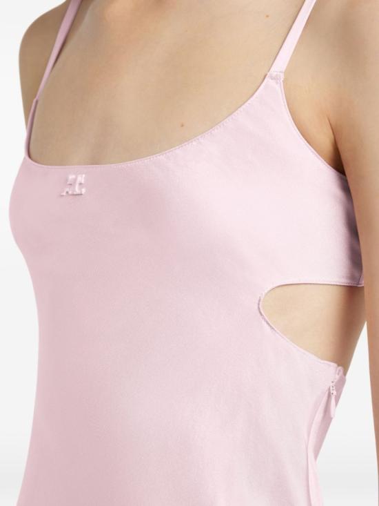 26SS 쿠레쥬 숏 원피스 126CRO780SE0075 5022 Pink - COURREGES