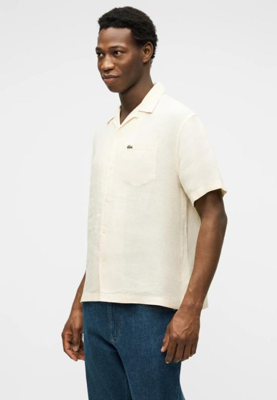 26SS 라코스테 반팔 셔츠 CH2339056 Neutrals - LACOSTE