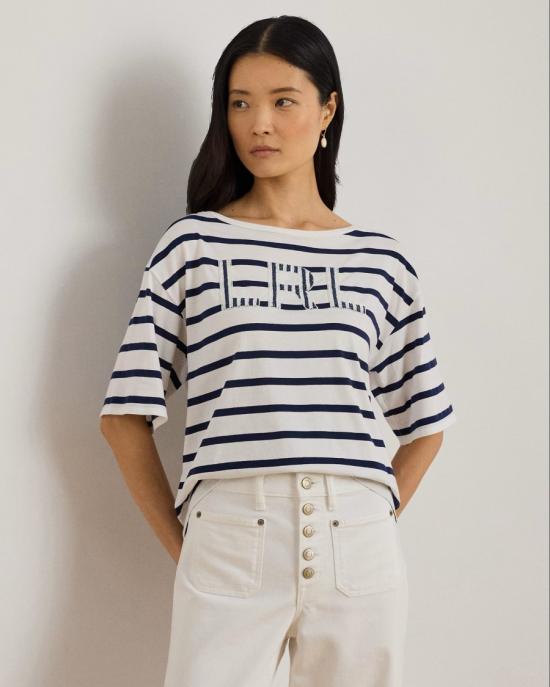 26SS 랄프 로렌 반팔 티셔츠 200P03752002 White - RALPH LAUREN