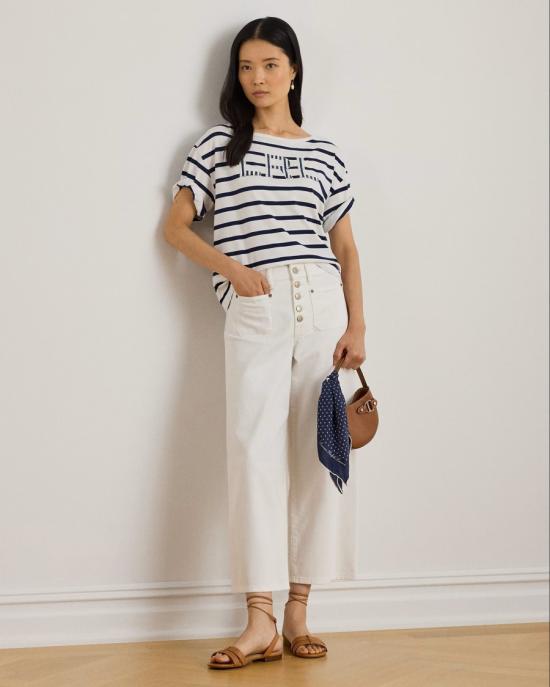 26SS 랄프 로렌 반팔 티셔츠 200P03752002 White - RALPH LAUREN