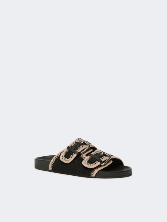 26SS 막스마라 뮬/슬리퍼 2615521055600003 Black - MAX MARA