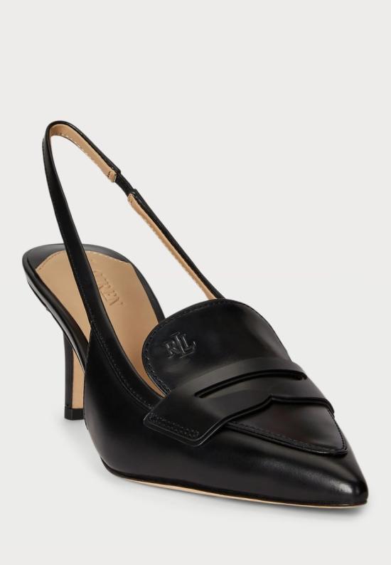 26SS 랄프 로렌 힐/펌프스 802982850001 Black - RALPH LAUREN
