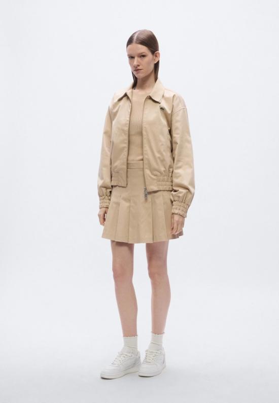 26SS 라코스테 미디 스커트 JF8001X6F Neutrals - LACOSTE