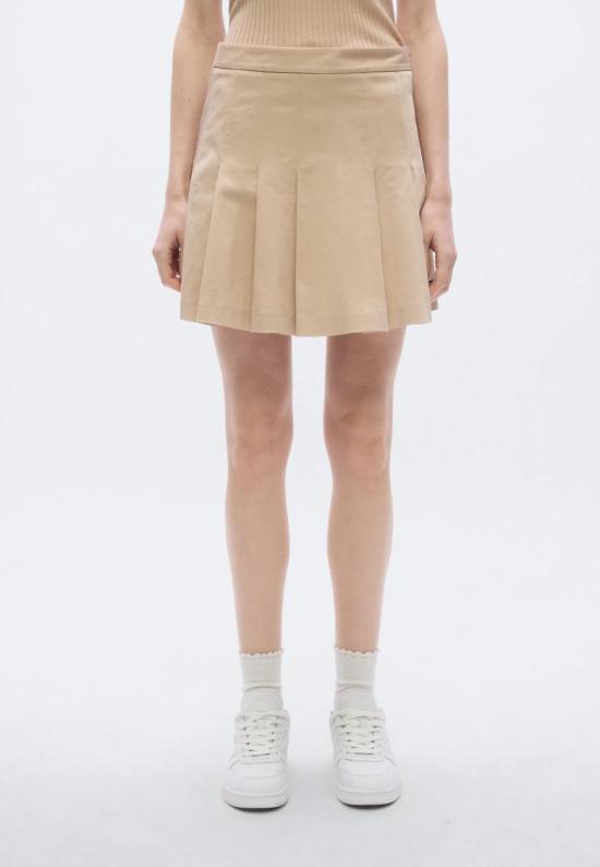 26SS 라코스테 미디 스커트 JF8001X6F Neutrals - LACOSTE