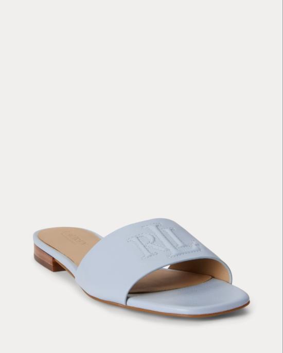 26SS 랄프 로렌 뮬/슬리퍼 802959143011 Blue - RALPH LAUREN