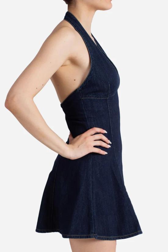 26SS 세인트바쓰 미디 원피스 TLI000108397L Blue - MC2 SAINT BARTH