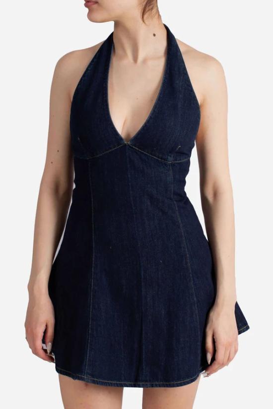 26SS 세인트바쓰 미디 원피스 TLI000108397L Blue - MC2 SAINT BARTH