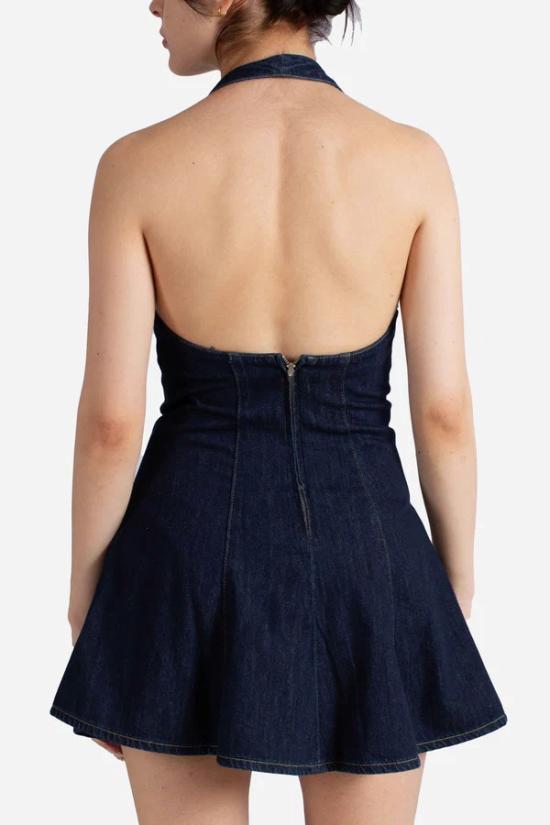 26SS 세인트바쓰 미디 원피스 TLI000108397L Blue - MC2 SAINT BARTH