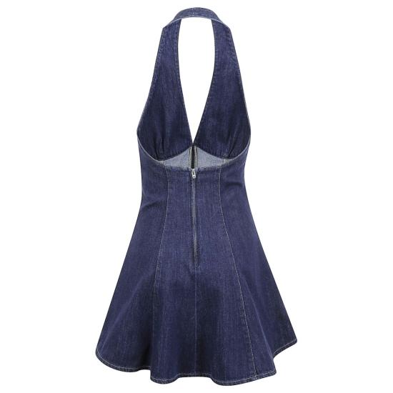 26SS 세인트바쓰 미디 원피스 TLI000108397L Blue - MC2 SAINT BARTH