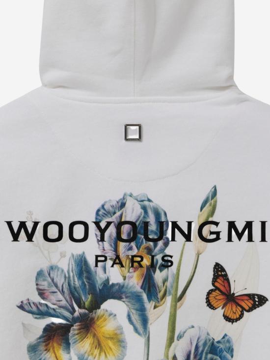 26SS 우영미 후드 티셔츠 W261TS36719W White - WOOYOUNGMI