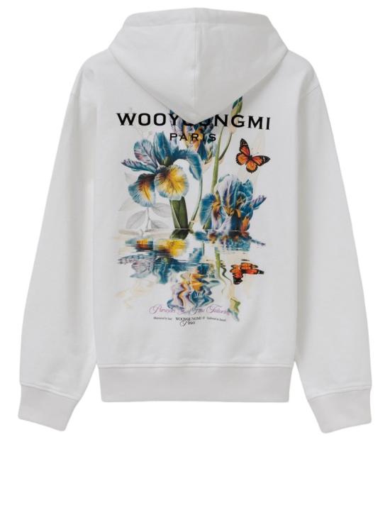 26SS 우영미 후드 티셔츠 W261TS36719W White - WOOYOUNGMI