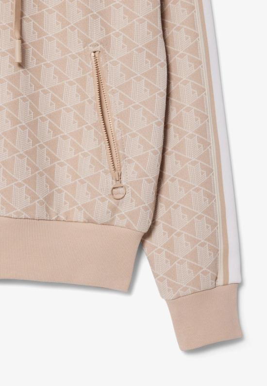 26SS 라코스테 후드 티셔츠 SF76068GI Neutrals - LACOSTE
