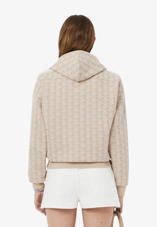 26SS 라코스테 후드 티셔츠 SF76068GI Neutrals - LACOSTE