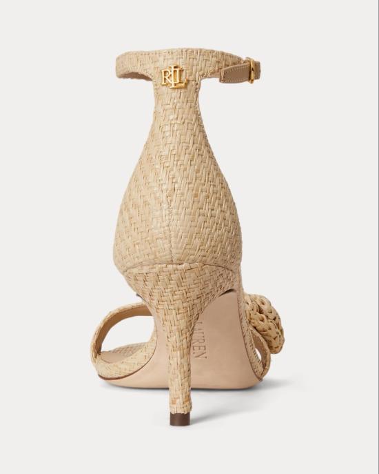 26SS 랄프 로렌 샌들 802P10642001 Neutrals - RALPH LAUREN