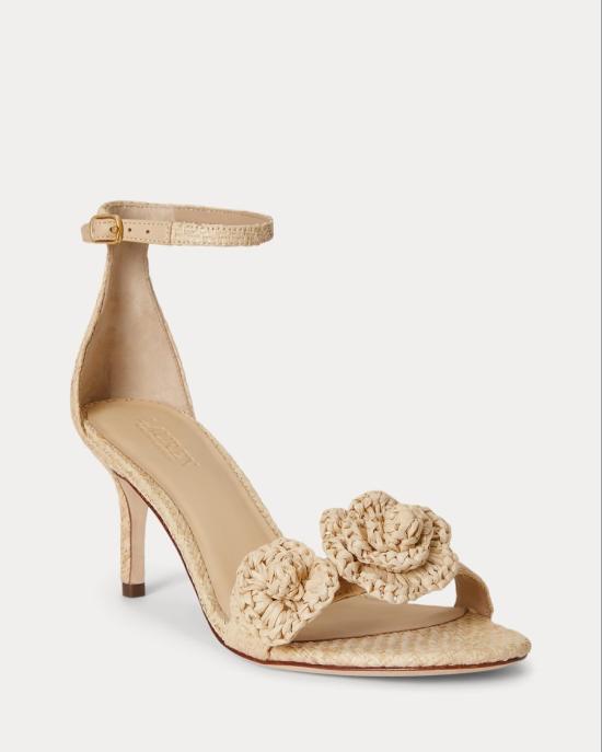 26SS 랄프 로렌 샌들 802P10642001 Neutrals - RALPH LAUREN