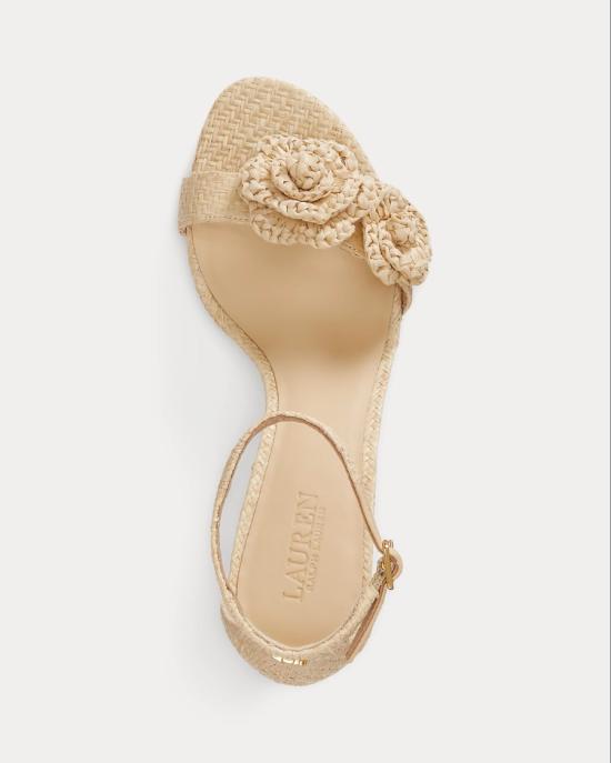 26SS 랄프 로렌 샌들 802P10642001 Neutrals - RALPH LAUREN