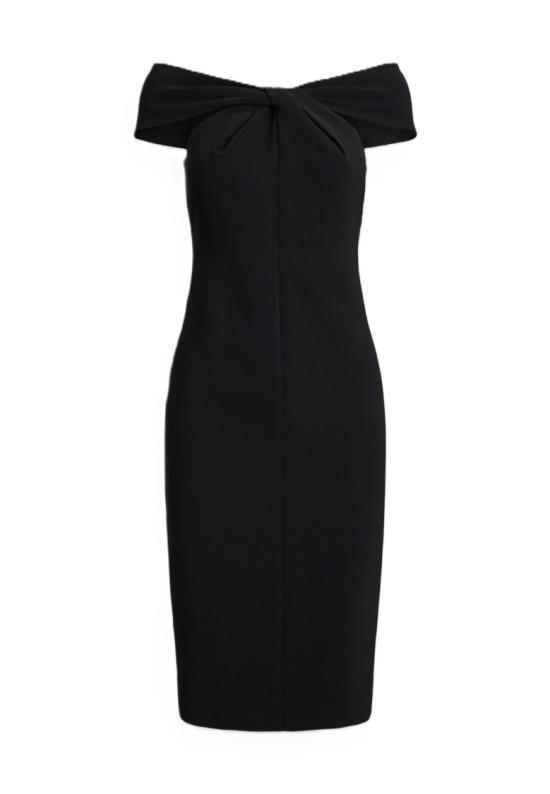 26SS 랄프 로렌 미디 원피스 253982167001 Black