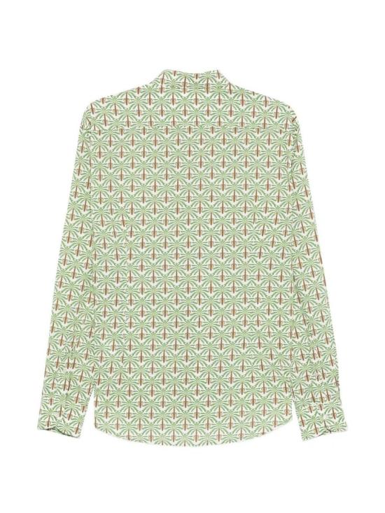 26SS 세인트바쓰 긴팔 셔츠 SIK000101125L Green - MC2 SAINT BARTH